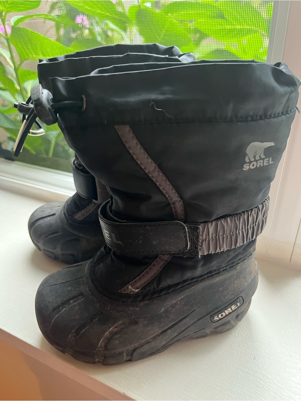 Sorel Toddler Flurry Snow Boots - Black Size 9